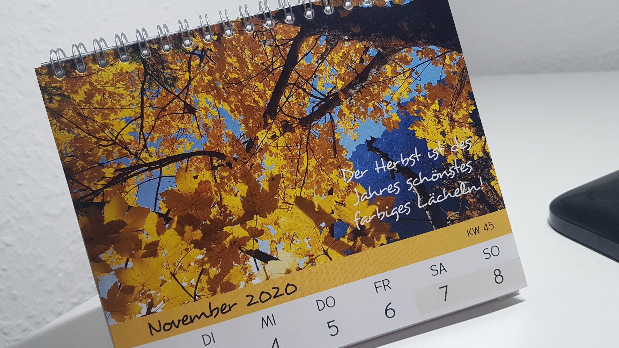 Persönlicher FotoKalender mit Sprüchen
